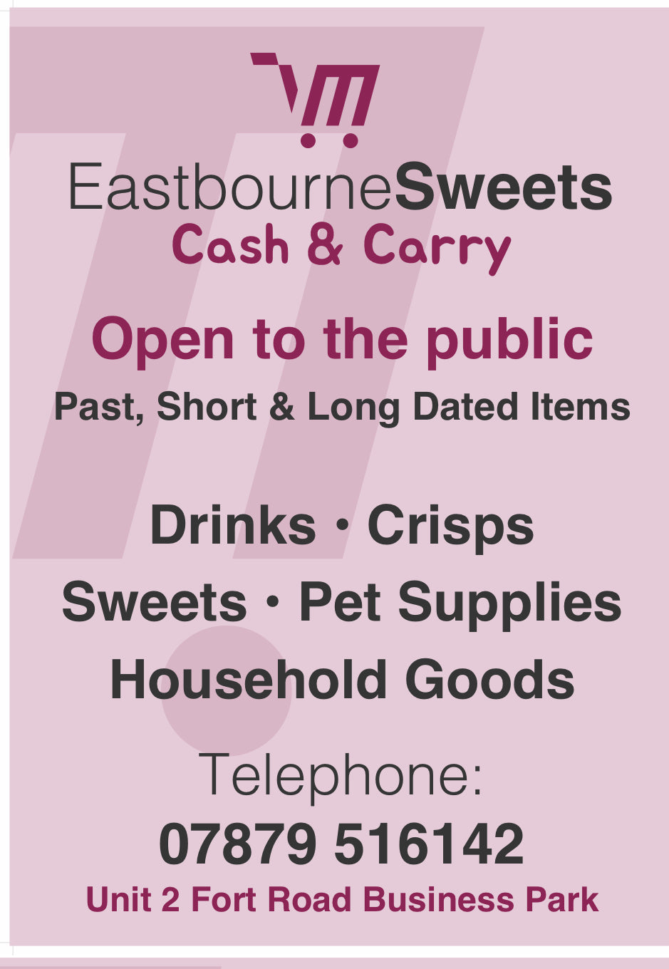 eastbourne sweets cash and carry